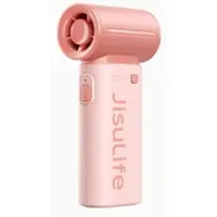 JISULIFE Ventilateur manuel Life9 3600mAh Mini-ventilateur portable USB - Rose