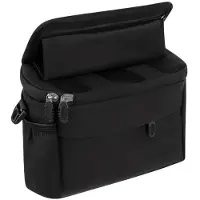 Trizand 27339 Sacoche de vélo avec support pour téléphone, imperméable, 4 L, noir