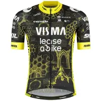 Tvl Team Visma Lease A Bike Tdf26 Replica Short Sleeve Jersey Vert L Homme