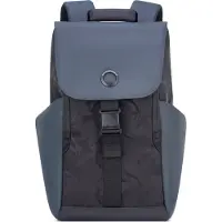 Delsey PARIS sac à dos de loisirs sac à dos pour ordinateur portable Securflap Backpack 20,78L Black Tarnun noir