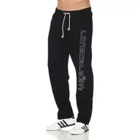 Lonsdale Pantalon 'Stonefield' noir / blanc