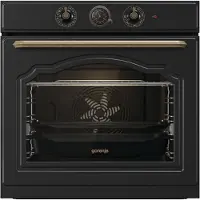 Gorenje Bos67372clb Multifunction Oven Noir 59.5 cm / EU Plug 220V