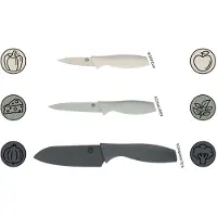 MasterChef Lot de 3 couteaux de cuisine