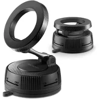 Spigen Mft36 Vacuumlock Support magnétique Magsafe pour voiture Pour tableau de bord Noir, Support pour smartphone, Noir