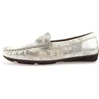 Wirth Albany : Chaussures pour hommes, chaussures basses, mocassins, mocassins blancs, chaussures de loisirs