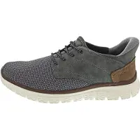 Rieker Chaussure basse marron / gris