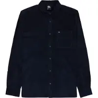 Quiksilver - Chemise en velours côtelé - Smoke Trail Cord Shirt Dark Navy en Coton - Taille S