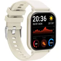 Denver Montre connectée Bluetooth avec écran TFT 1,81", étanchéité IP65 et capteur de fréquence cardiaque
