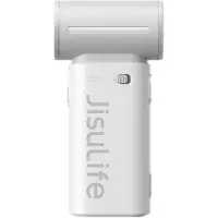 JISULIFE Ventilateur manuel Life9 3600mAh Ventilateur mini portable avec USB - Gris
