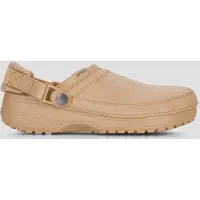 Crocs Sabots Classic Crafted Vegan Suede Cg hommes - Beige - 43 / 44