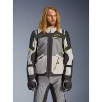 Alpinestars Veste Andes V4 Drystar Dk Gray Ice Gray Bk Yllw Fluo, Taille: 6XL