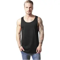 Urban Classics Débardeur de - Débardeur Jersey - S - XL - pour Homme - noir - Taille M