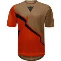 Dainese Aer Short Sleeve T-shirt Orange S Homme