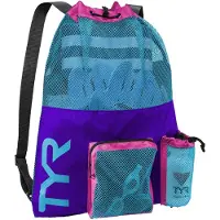 Tyr Mummy Big Sac en filet 25l Bleu,Violet Bleu,Violet One Size