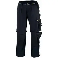 Runnex teXXor Canvas (320 g/m²) 2-in-1 Bundhose TOBAGO schwarz Gr. 24 (24)