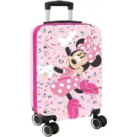 Disney Minnie Mouse Naive 40.1l 34.5x20x55 Cm Trolley Bag Rose
