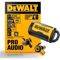DeWalt Ecouteurs Bluetooth avec étui de chargement Jobsite Pro X2 - 1902097DWG
