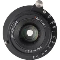 7artisans 35mm F2.8 Leica M/L39 mount (Leica M, Plein format), Objectif, Noir