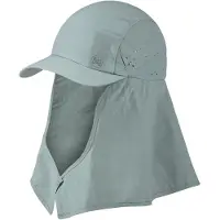 Buff Unisexe, Casquette, Desert Cap, Gris, Turquoise, (L, XL)