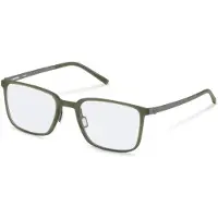 Rodenstock Lunettes de Vue R7173 54/21/140 Olive/grey Iniettato UNISEX R7173
