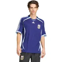 Adidas Maillot 'Argentinien 2006' bleu marine / bleu clair / jaune / blanc