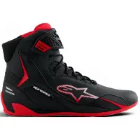 Alpinestars Chaussures Honda Faster-4 Black Red, Taille: 13