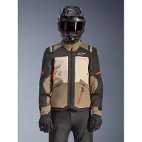 Alpinestars Veste Andes V4 Drystar Walnut Mastic Black, Taille: XXL