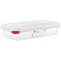 ARAVEN /Récipient alimentaire avec couvercle,L, Boîte de conservation, Blanc