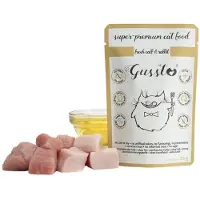 Gussto Cat Fresh Calf &amp; Rabbit 24x85 g - nourriture humide pour chats au veau et lapin