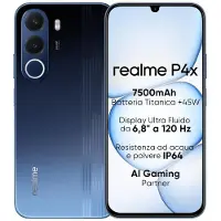 Realme P4X Double SIM - Bleu - 128 Go