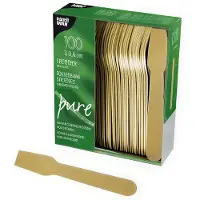 Papstar Cuillère à glace "pure (100x)