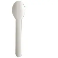 Papstar Café en papier "pur", longueur : 130 mm, blanc (100x)