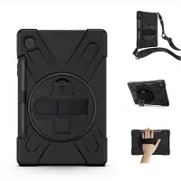 ESTUFF Wombat Defender Case for (Samsung Galaxy Tab S6 Lite), Étui pour tablette, Noir