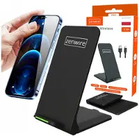 Zenwire Chargeur - Chargeur rapide - Chargeur à induction - Station de recharge - USB-C - QI - 15 W FAST CHARGE