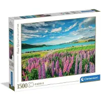 Clementoni Jigsaw Puzzle Fleurs au lac Tekapo, 1500pcs.