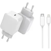 CoreParts MBXUSB-AC0015 Chargeur pour appareils mobiles Blanc Intérieur (MBXUSB-AC0015)
