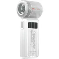 Super Merchant Hand fan Gyro 4000 mAh white, Ventilateur, Blanc