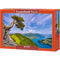 Castorland Puzzle Vue du Lac d'Uri, Suisse - 1000 pièces