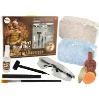 Leantoys Kit d'archéologie 2 en 1 cristaux (Jouets créatifs)