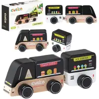 Cubika 15542 Food Truck avec remorque en bois