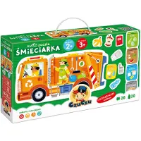 Sonstige Verlage Moto puzzle Camion poubelle 94010