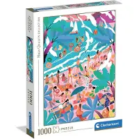 Clementoni CLE puzzle 1000 HQ Dimanche à la plage 39891