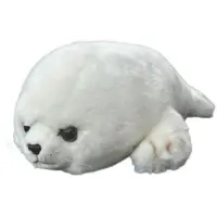 Dubi Mascotte de phoque blanc - 38cm