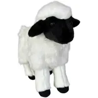 Dubi Schwarz-weisses Schaf 25cm (25 cm)