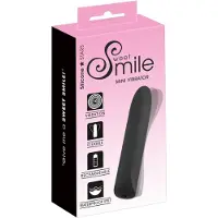 Sweet Smile Smile - mini vibromasseur étanche rechargeable - noir