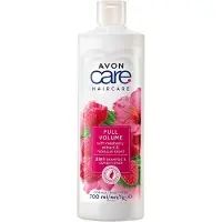Avon Shampooing et après-shampooing à la framboise et à l'hibiscus 2en1 pour plus de volume Care (2 in 1 Shampooing & Conditioner) 700 ml