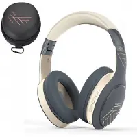 PowerLocus Casque Bluetooth P19 4 modes EQ 60 heures pliable avec étui