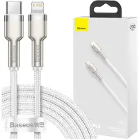 Baseus Câble Usb-C Do Lightning Cafule, Pd, 20W, 2M (Biały)
