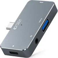 Tech-Protect Adaptateur V6-Hub 4In1 Gris