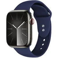Crong Liquid Band - Bracelet de montre 42 (Silicone liquide), Sangles de montre, Bleu